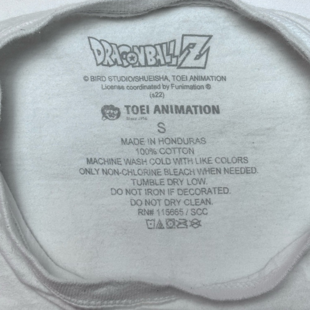 Dragon Ball Z DBZ Group Portrait Super Men's T-Shirt Size S Small Anime Goku - Picture 3 of 4